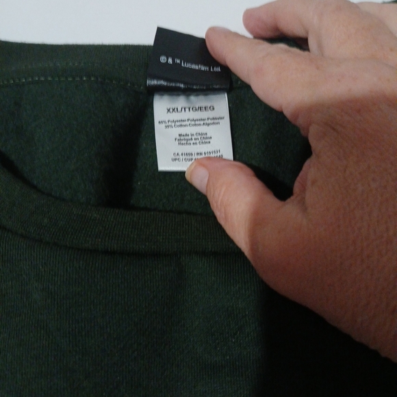 Star Wars Grogu Christmas Crew Neck Sweater XXL Unisex - Picture 4 of 7